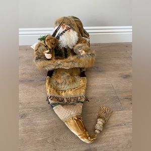 RARE Forever Christmas Santa Claus by Chelsea Fair “Bagful of Love” Ltd Editon